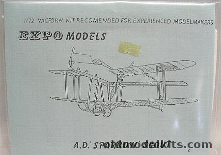 Expomodel 1/72 A.D. Sparrow Scout plastic model kit